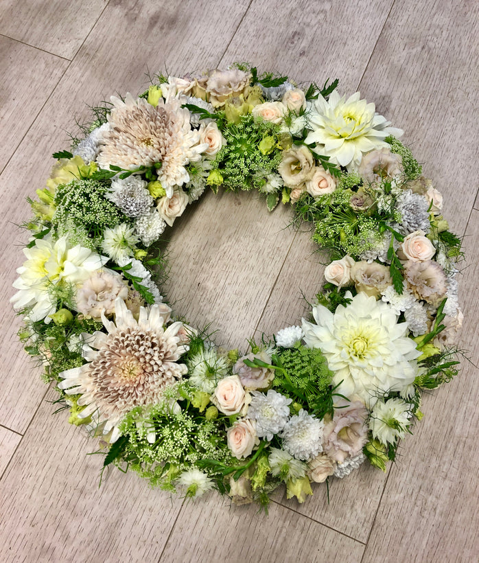 Blomster til begravelse/bisettelse