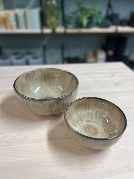 Glaserte keramikkskåler